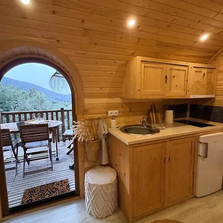 Roulotte Atypique - Vue - Ecrin De Nature