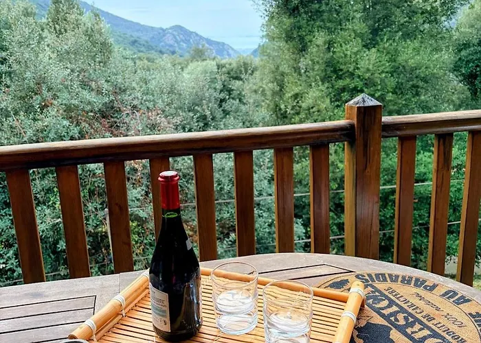 Roulotte Atypique - Vue - Ecrin De Nature Apartment *