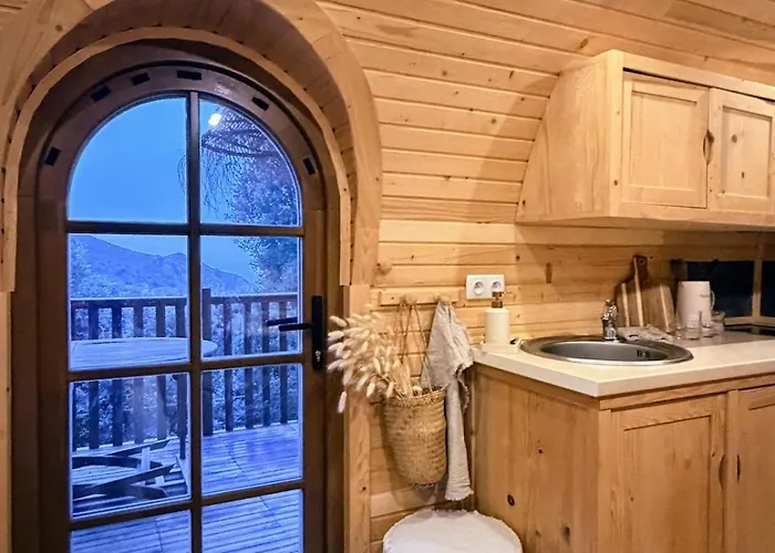 Roulotte Atypique - Vue - Ecrin De Nature Apartment *